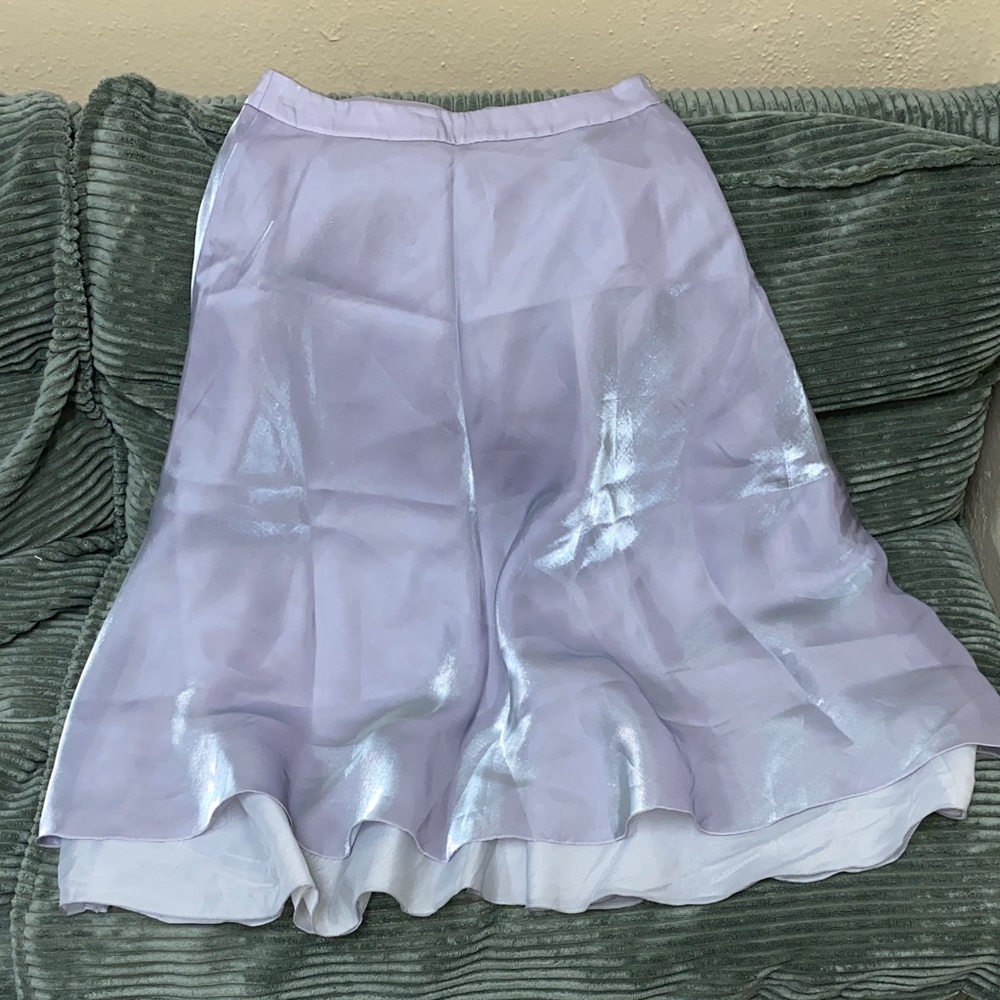 3 layers Light Lavender A-Line Skirt - Brand Unspecified
